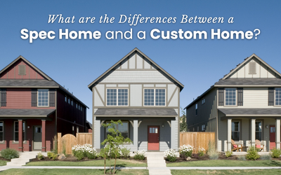 What is the difference between a spec home and a custom home?